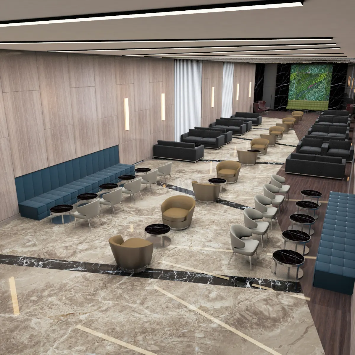 Kuwait Airport – Concept Design interior, Kuwait (photo 2)