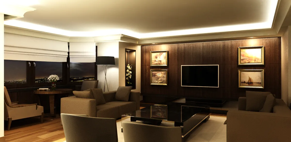 Etiler Konut – Residential interior, Istanbul, Turkey (photo 6)