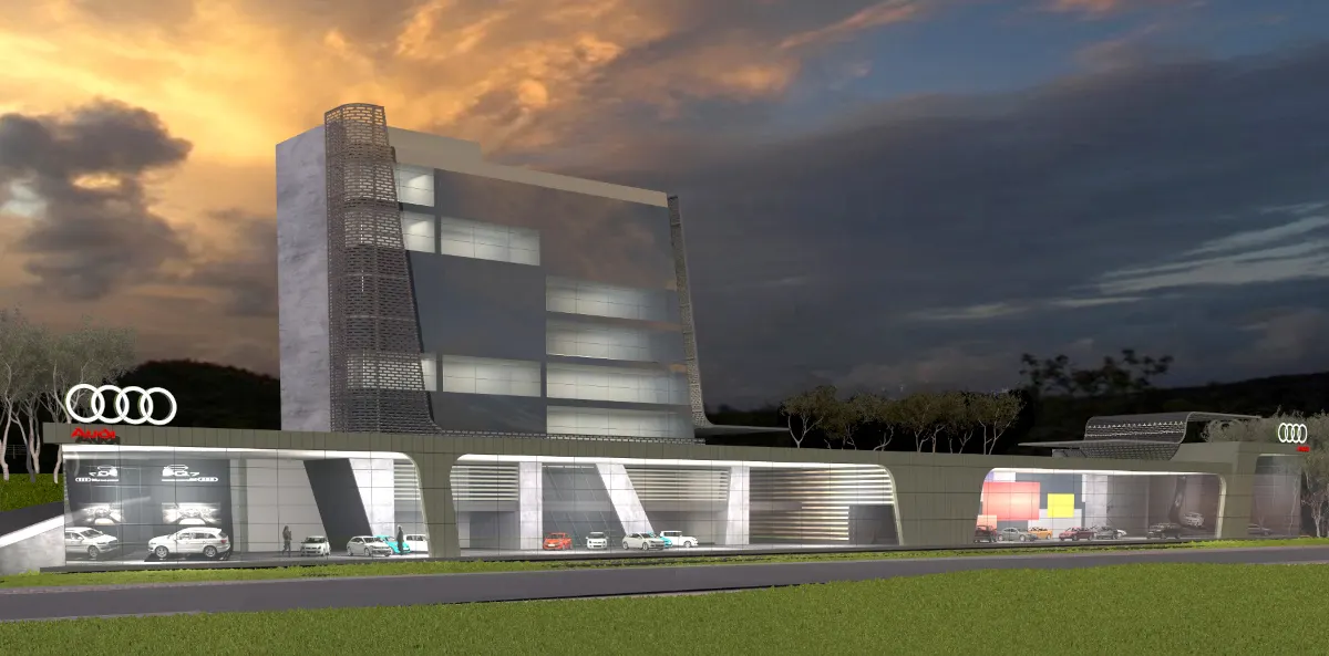 Auto Showroom – Concept Design interior, Baku, Azerbaijan (photo 5)